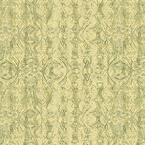 yellow ivory green abstract