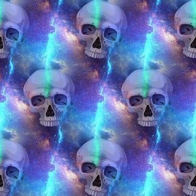 skull background on Pinterest