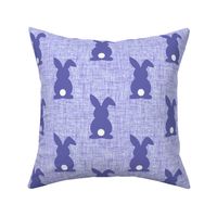 Large Scale Easter Bunny Butts Very Peri Pantone Color of the Year COTY 2022 Lavender Periwinkle Purple