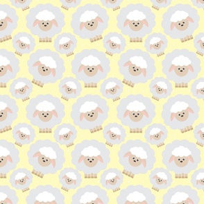 Baby Sheep - Yellow