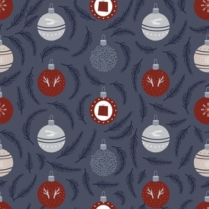 christmas ball pattern