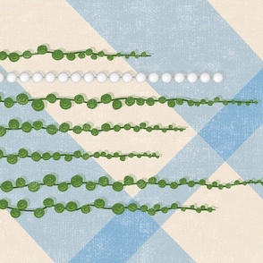 Strings of Pearls ©Julee Wood - TO PRINT CORRECTLY choose FAT QUARTER in any fabric 54" or wider