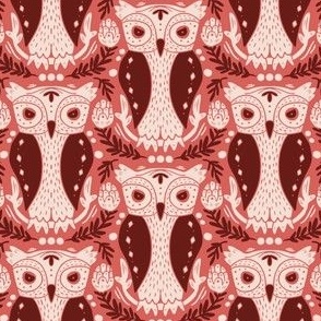Night Owl- Vintage Red, Small 