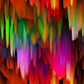 medium stalactites waves 2 multicolor bright rainbow summer PSMGE