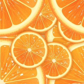 jucie  orange slices