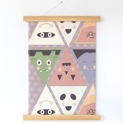 Panel Halloween bunting