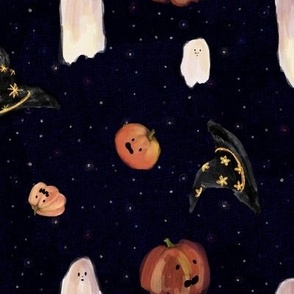 halloween mixed pattern