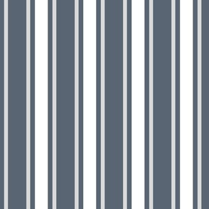 Fossilised Stripes white and grey