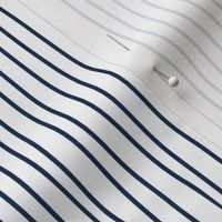 indigo crooked lines on white - lines fabric