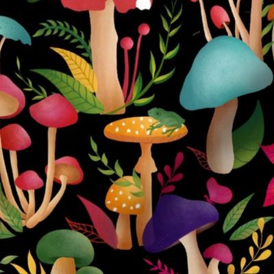 mushroom land_black_small