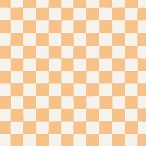 Medium // Retro Checker Checkerboard in Sunburst Yellow