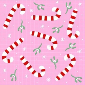 Pink Candy Cane