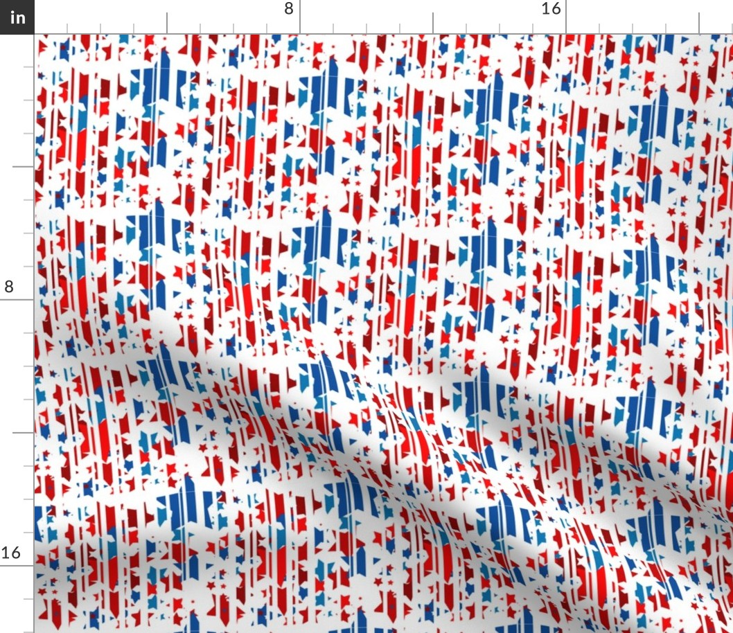 Stars and Stripes?  or Stripes and Stars...