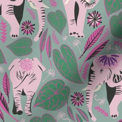 Elephant - pink - small