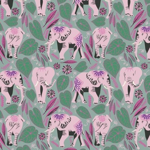 Elephant - pink - small