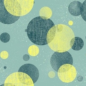 Planetar Dots - yellow gray