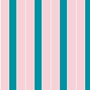 Stripes cotton candy and lagoon