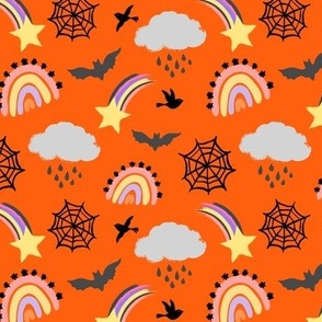 Halloween Weather Orange