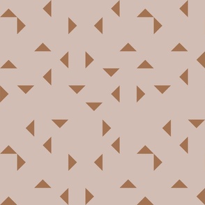 Triangles beige