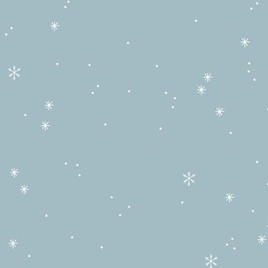 Minimalist snowy night winter wonderland snow winter nights and crystal dreams boho delicate boho nursery design white on cool blue