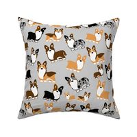 Corgi fabric