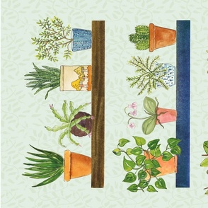 Living the Plant Life Tea Towel/Wall Hanging