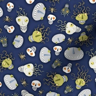 Ghoulie Faces-indigo-large 