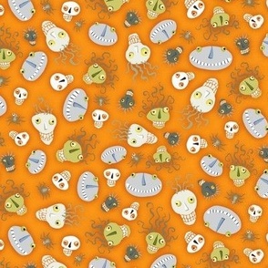 Ghoulie Faces-orange-small
