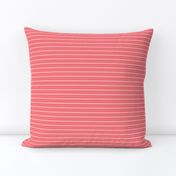 Joy Full Christmas Holiday Stripe in Red and Pink