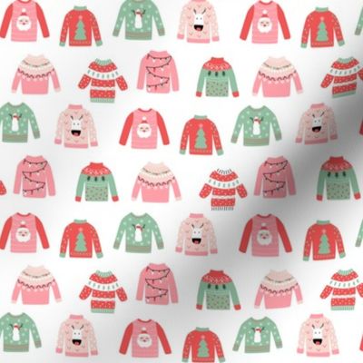 Joy Full Christmas Holiday Sweaters Bright