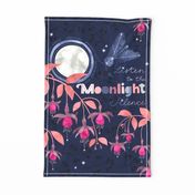 Moonlight Silence Quote Wall Hanging