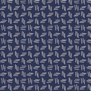 370 - Navy blue and soft grey organic strokes non directional coordinate - 100 Patterns Project; - large scale for wallpaper, home décor, pet accessories