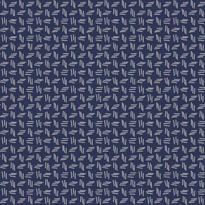 370 $ -  Navy blue and soft grey organic strokes non directional coordinate - 100 Patterns Project; small scale for kids apparel, home décor, pet accessories, soft furnishings