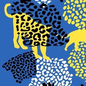Panther blue yellow big