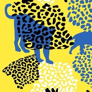 Panther yellow blue big