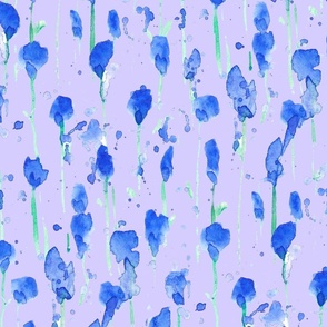Violet blue field