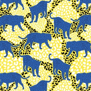 Panther pattern yellow big