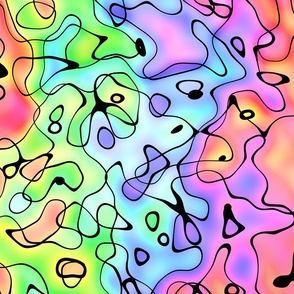 Rainbow Doodle [ large]