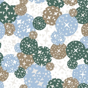 Papercut Snowflakes - CALM Christmas Coordinate