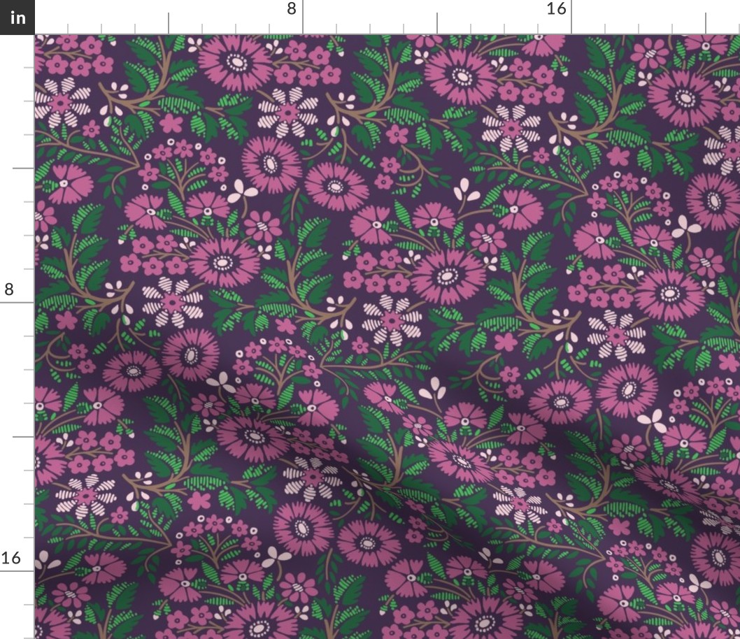 Toile Colours Grape