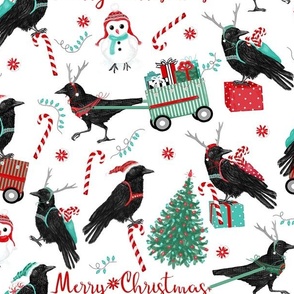 Xmas Crows -  Small Scale