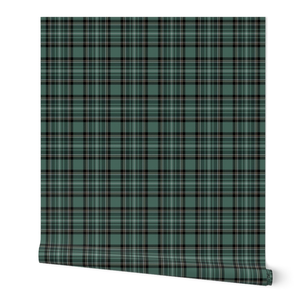 ★ PINE GREEN TARTAN L ★ Royal Stewart inspired / Large Scale (4" on fabric, 6" on wallpaper) / Collection : Plaid ’s not dead – Classic Punk Prints 