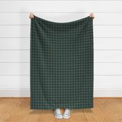 ★ PINE GREEN TARTAN L ★ Royal Stewart inspired / Large Scale (4" on fabric, 6" on wallpaper) / Collection : Plaid ’s not dead – Classic Punk Prints 