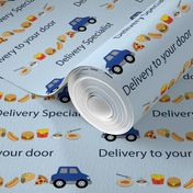 Delivery food,  fast food 