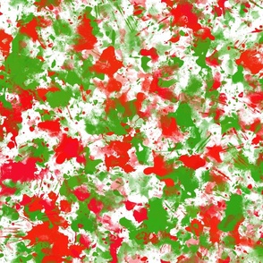 Abstract Red Green