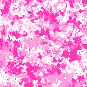 Abstract Pink with Stars