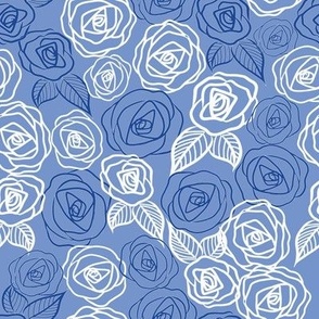 Light blue roses
