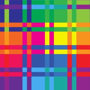 Rainbow complex check pattern