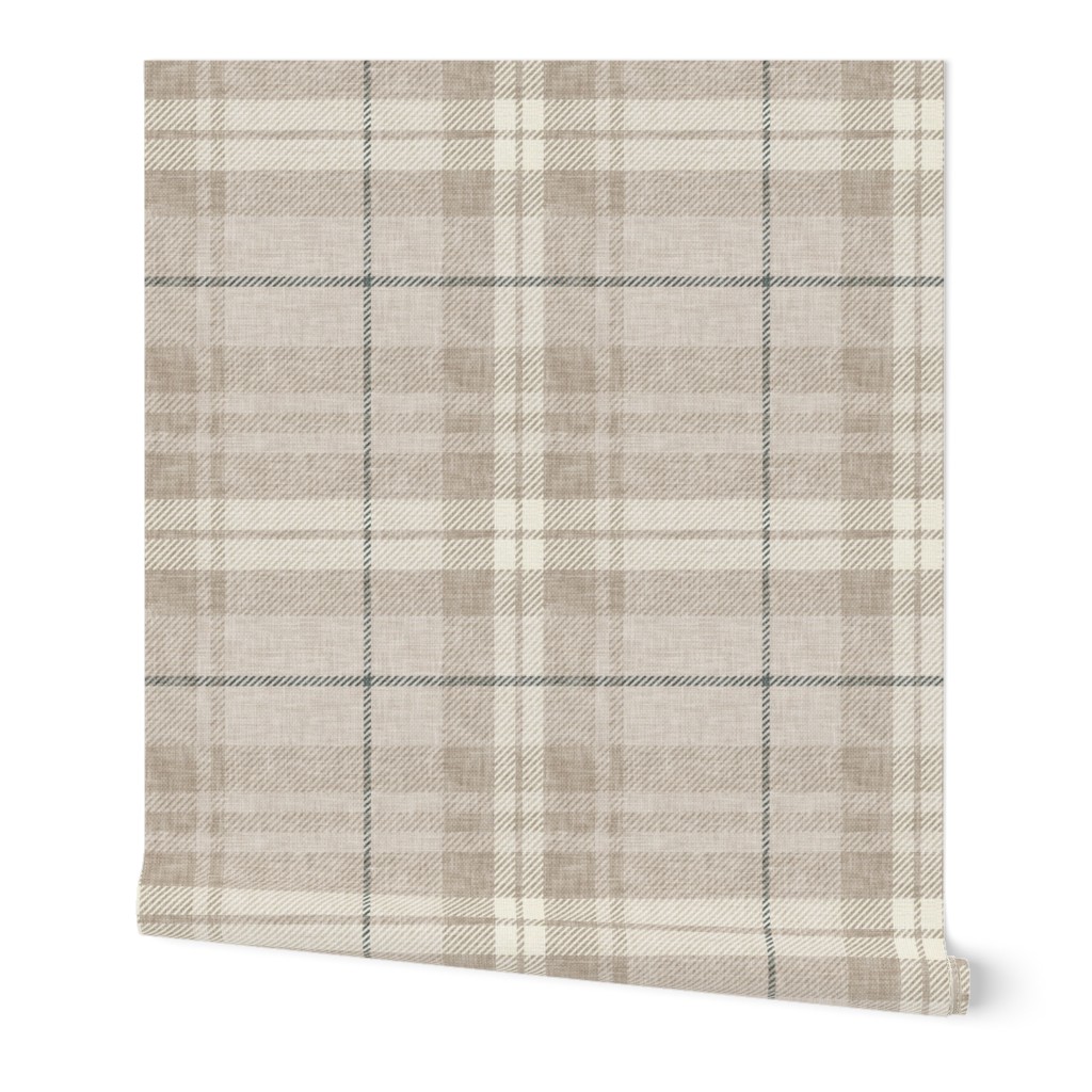 neutral fall plaid -  OG -  LAD21