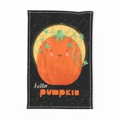 Hey Pumpkin Towel and Wall Hanging